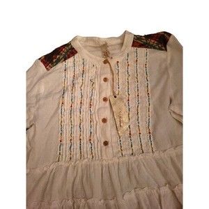 Gimmicks by BKE Womens Cotton Boho Tunic Top Size M